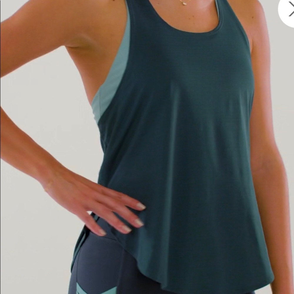 Fabletics top with built-in sports bra